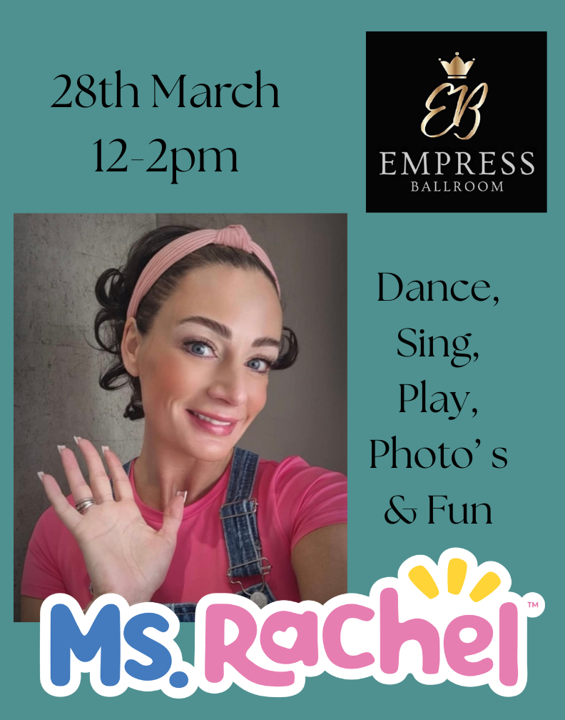 “Ms Rachel’s Big Sing-Along Party!” Poster